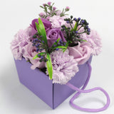 Soap Flower Bouquet - Lavender Rose & Carnation - SHAMTAM.COM