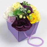 Soap Flower Bouquet - Purple Flower Garden - SHAMTAM.COM