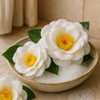 Soap Flowers Camellia White 10 Pack - SHAMTAM.COM