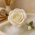 Soap Flowers Large Rose White 10 Pieces - SHAMTAM.COM