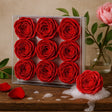 Soap Flowers Peony Red Extra Large 10 - Pack - SHAMTAM.COM