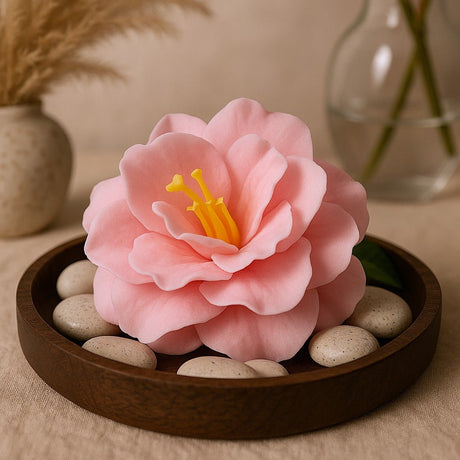 Soap Flowers Peony Small Pink - 10 Pieces - SHAMTAM.COM