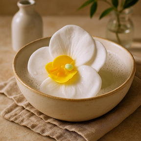 Soap Flowers Peony White 10 Pieces - SHAMTAM.COM