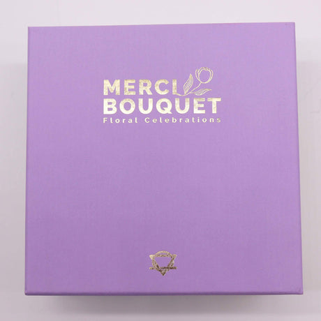 Soap Flowers Square Box - Baby Blessings - Blues - SHAMTAM.COM