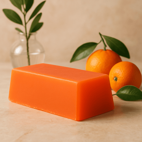 Soap Loaf May Chang Orange Essential Oil 1.3kg - SHAMTAM.COM