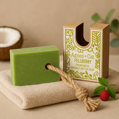 Soap on a Rope Coconut Butter Fellberry - SHAMTAM.COM