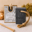 Agnes + Cat soap bar with packaging on a neutral background