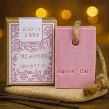 Soap On A Rope Tea And Roses