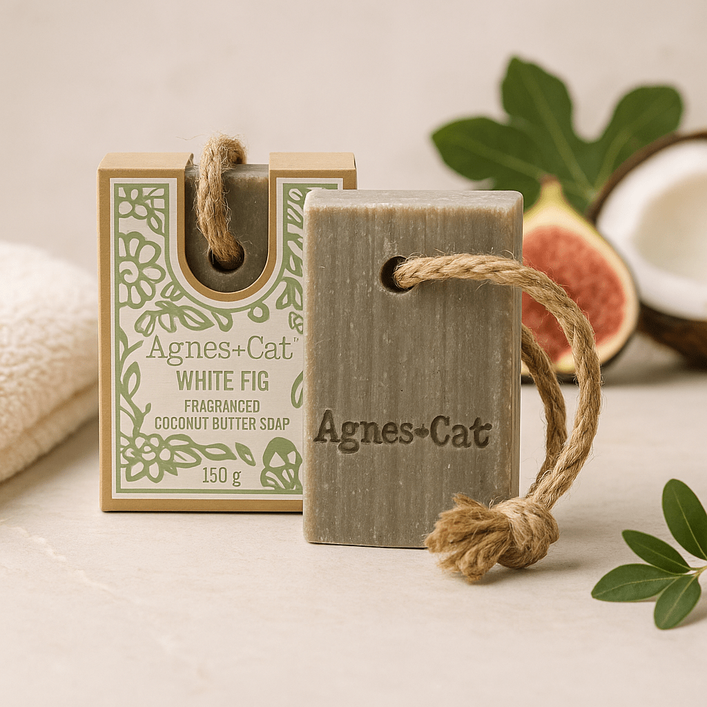 Soap on a Rope White Fig Coconut Butter - SHAMTAM.COM