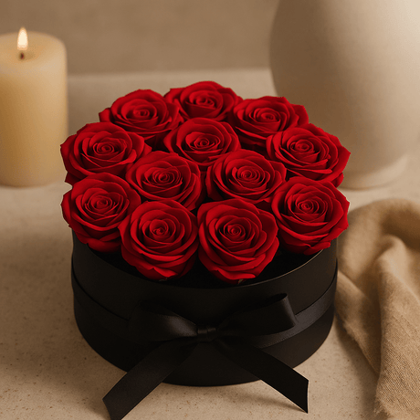 Soap Rose Bouquet, 14 Red Roses - SHAMTAM.COM