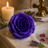 Soap Roses Large Violet, 10 Pieces - SHAMTAM.COM