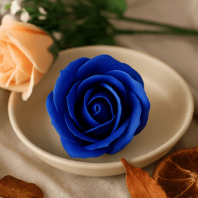 Soap Roses, Royal Blue 10 Pieces - SHAMTAM.COM