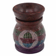 Hamsa Oil Burner Soapstone 10cm - SHAMTAM.COM