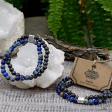 Sodalite Bracelet - Magnetic Gemstone Crystal - SHAMTAM.COM