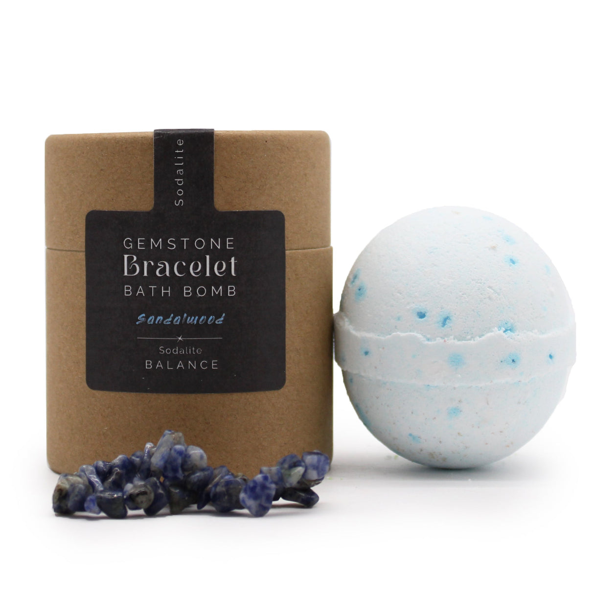 Sodalite Gem Bracelet Bath Bomb - SHAMTAM.COM