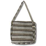 Soft Banjar Laptop Bag - Soft Cream & Grey - SHAMTAM.COM