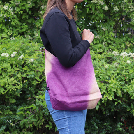 Soft Blend Shoulder Tote - Antique Fuchsia - SHAMTAM.COM