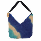 Soft Blend Shoulder Tote - Denim Blue - SHAMTAM.COM