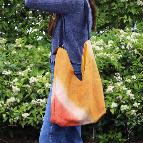 Soft Blend Shoulder Tote - Tumeric - SHAMTAM.COM