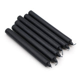 Taper Candles - Rustic Black - Pack of 5 - SHAMTAM.COM