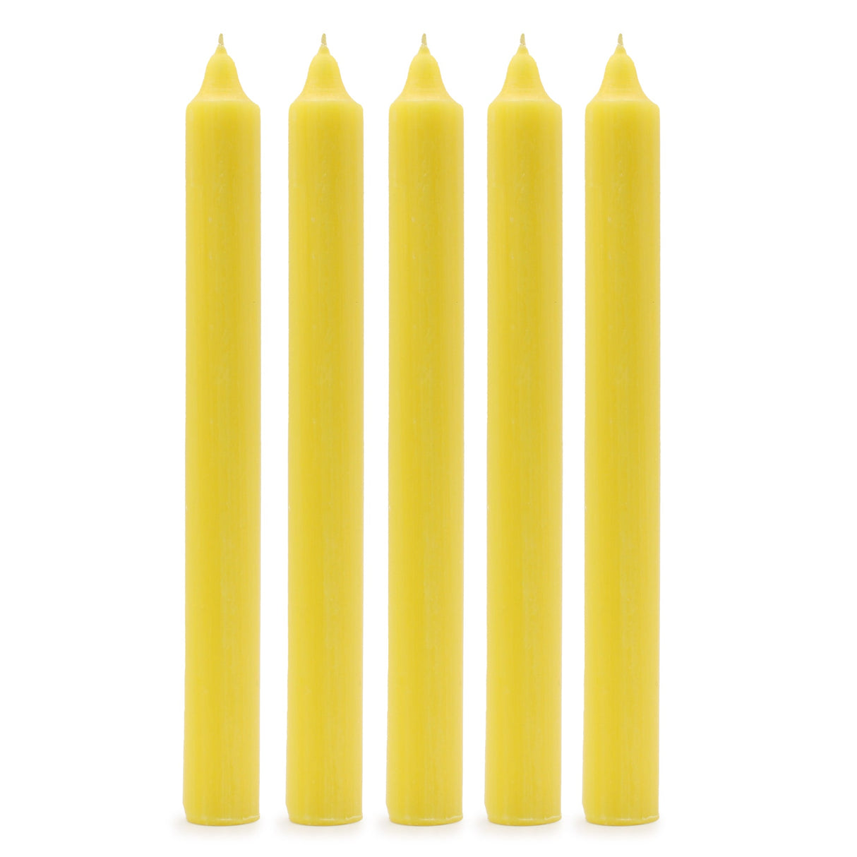 Taper Candles - Rustic Lemon - Pack of 5 - SHAMTAM.COM