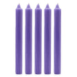 Taper Candles - Rustic Lilac - Pack of 5 - SHAMTAM.COM