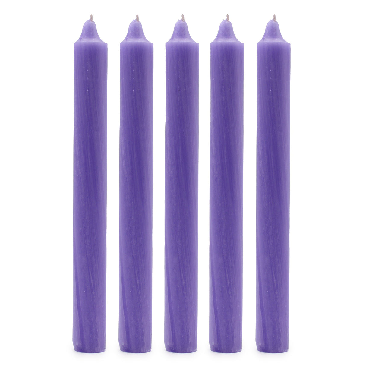 Taper Candles - Rustic Lilac - Pack of 5 - SHAMTAM.COM