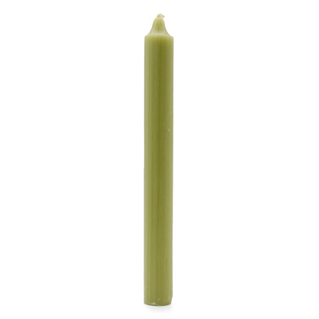 Taper Candles - Rustic Olive - Pack of 5 - SHAMTAM.COM