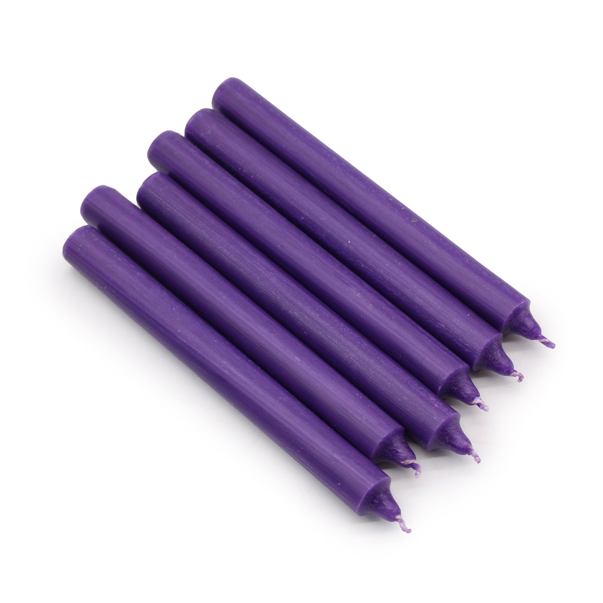 Taper Candles - Rustic Purple - Pack of 5 - SHAMTAM.COM