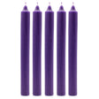 Taper Candles - Rustic Purple - Pack of 5 - SHAMTAM.COM