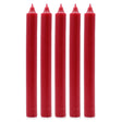 Taper Candles - Rustic Red - Pack of 5 - SHAMTAM.COM