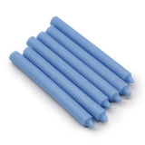 Taper Candles - Rustic Sea Blue - Pack of 5 - SHAMTAM.COM