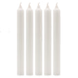 Taper Candles - Rustic White - Pack of 5 - SHAMTAM.COM