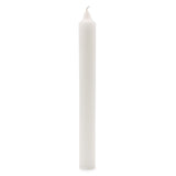 Taper Candles - Rustic White - Pack of 5 - SHAMTAM.COM