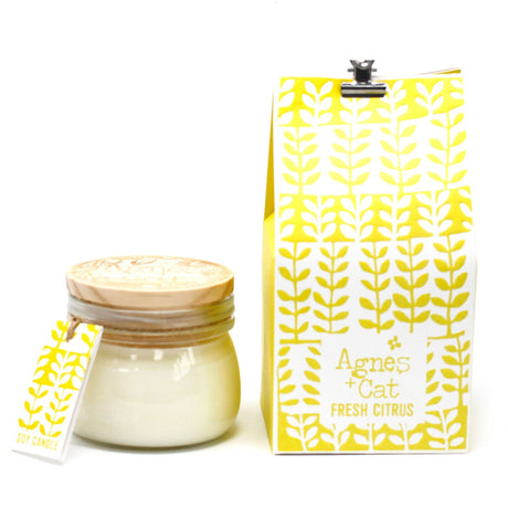 Soy Candle Citrus Small Kilner Jar - SHAMTAM.COM