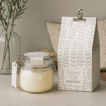 Candela di soia in barattolo Kilner 400ml Windermere