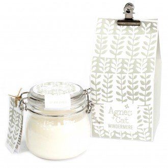 Soy Candle Kilner Jar 400ml Windermere - SHAMTAM.COM