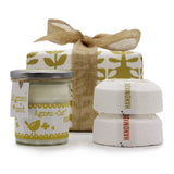 Soy Candle With 2 Bath Fizzers Gift Box - SHAMTAM.COM