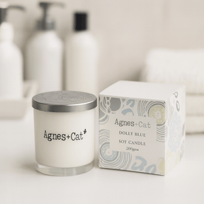 Soy Scented Votive Candle Dolly Blue - SHAMTAM.COM
