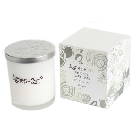 Soy Votive Candle - Vintage Gardenia - SHAMTAM.COM