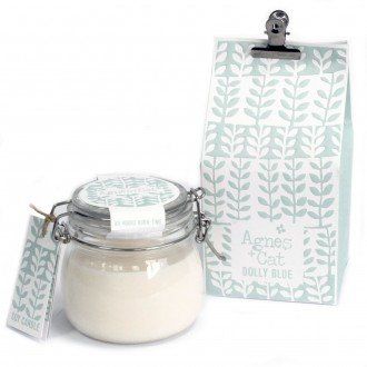 Soy Wax Kilner Jar Candle - Dolly Blue - SHAMTAM.COM