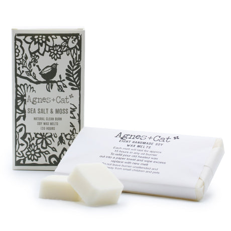 Soy Wax Melts Sea Salt and Moss 8 - Pack - SHAMTAM.COM