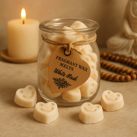 Soy Wax Melts White Musk Jar - SHAMTAM.COM