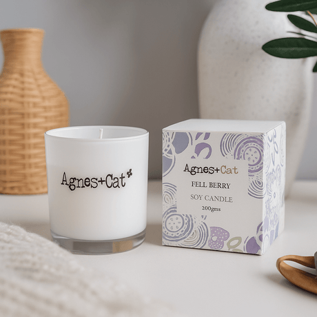 Soy Wax Votive Candle, Fell Berry Scent - SHAMTAM.COM