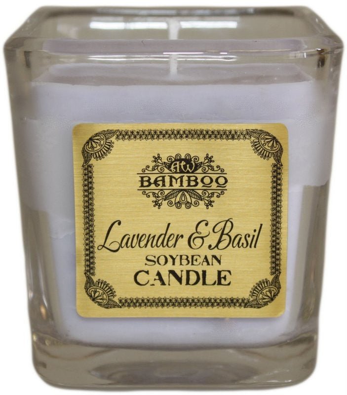 Scented Candle - Lavender & Basil - SHAMTAM.COM