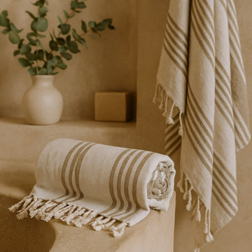 Spa uterák – pieskový 90x170 cm