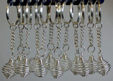 Spiral Cage Keychains - Pack of 12 - SHAMTAM.COM