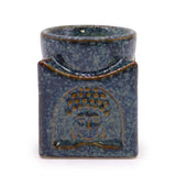 Buddha Oil Burner - Dusty Blue - SHAMTAM.COM