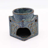 Buddha Oil Burner - Dusty Blue - SHAMTAM.COM