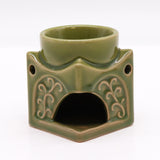 Buddha Oil Burner - Light Jade - SHAMTAM.COM